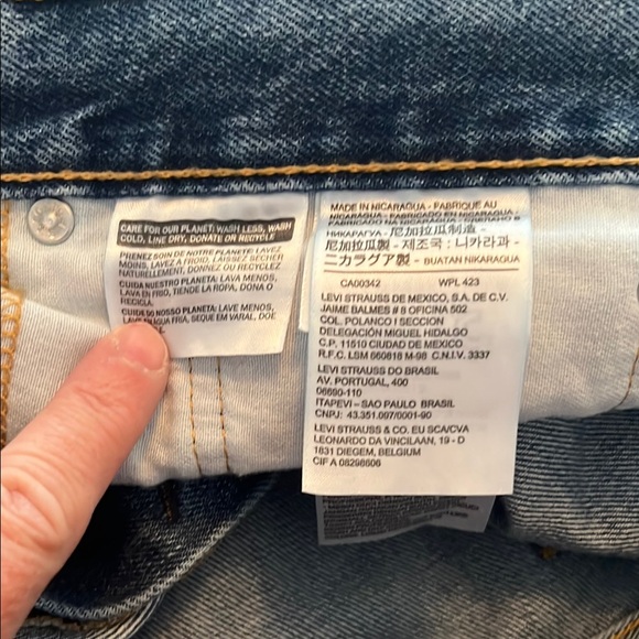 Levi's Men's Blue Jeans - Picture 4 of 6